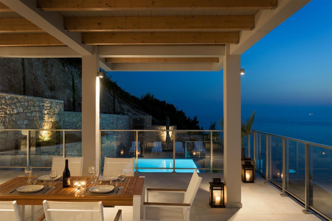 Kathisma Bay Villas - Luxury Villas - Villa Helios Каламици Экстерьер фото